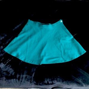 Forever 21 Kelly Green Skater Skirt